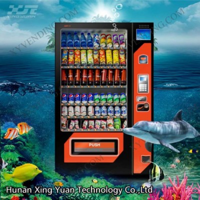 Ce& ISO9001 Certificate! Classic Combo Vending Machines for Snacks and Drinks