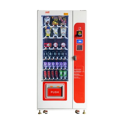 Low Price Little Slim Food Vending Machine For Foods And Drinks Snack For Sale