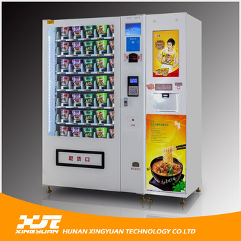 Instant Noodles Vending Machine for Railway Station or Airport